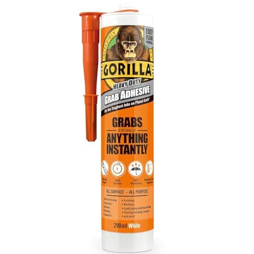 Image of Gorilla Heavy Duty Grab Adhesive White 290ml