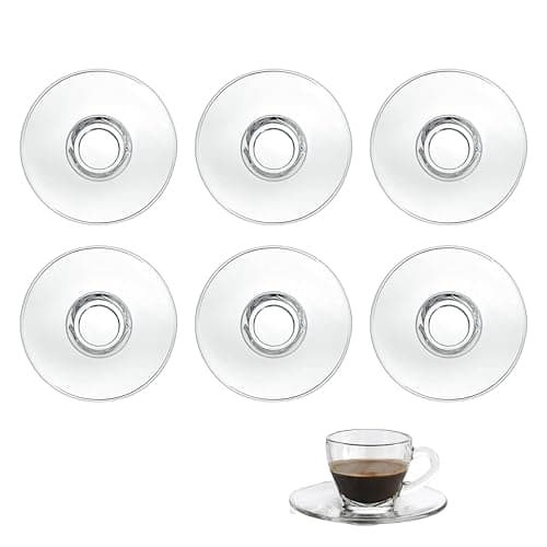 Image of Chabrias Ltd Borgonova Italy Tazzina Caffe Conic 80ml Coffee Espresso Cup Box of 6 Saucer Available (6 Saucers)