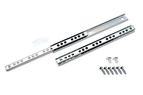 Image of Ball Bearing Drawer Runners Groove Slides, H-17mm L-246mm (1 Pair)