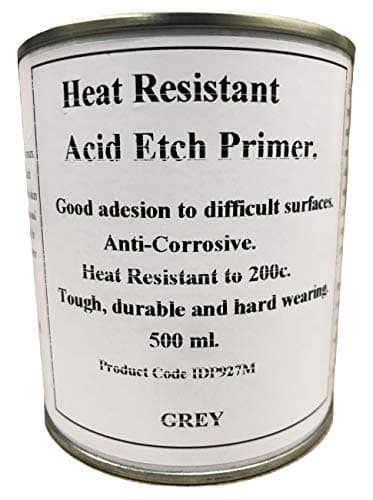 Image of Fascinating Finishes Ltd 1 x 500ml Grey Etch Primer Galvanised Steel Aluminium Metal Anti-Rust