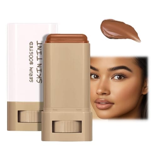 Image of Miracle Balm Foundation, Serum Boosted Skin Tint Balm, Beauty Balm Serum Boosted Skin Tint Concealer, Even Skin Tone Portable Moisturizing Essence Stick, for All Types Brightens, Hydrates(03)