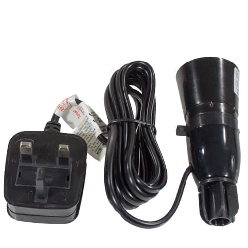 Image of BC | B22 | Bayonet Cap Switched Lampholder Bottle Adaptor with Lead and UK Plugtop (Black)