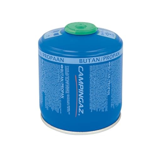 Image of Campingaz CV 300 Plus gas cartridge, valve cartridge with patented Easy Clic Plus Technology, suitable camping stoves, camping grills or lamps, 240 g butane/propane mixture (80/20)