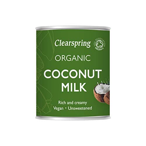 Image of Clearspring Organic Coconut Milk | 200ml | 45% Coconut | From Sri Lanka | Smooth & Creamy | No Additives | Dairy Free | Ideal for Curries, Soups & Desserts