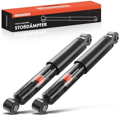 Image of Frankberg 2x Shock Absorber Strut Rear Left Right 431mm Gas pressure Compatible with Master III Bus JV Movano B Bus X62 Replace# 4408112, 562109362R