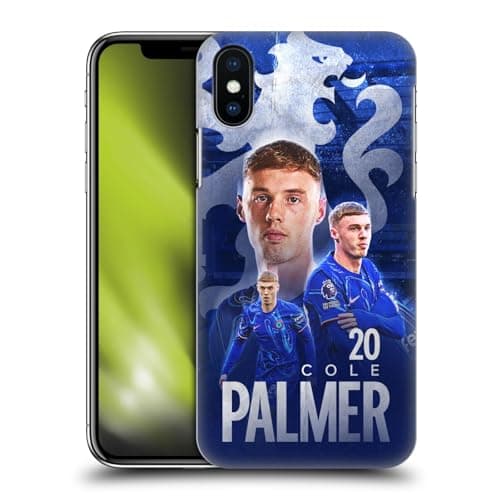 Image of Head Case Designs Officially Licensed Chelsea Football Club Cole Palmer 2024/25 First Team Hard Back Case Compatible With Apple iPhone X/iPhone XS