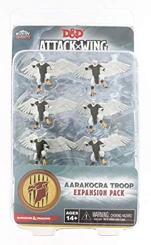 Image of Dungeons and Dragons D and D Attack Wing Wave 2 Aarakocra Troop Board Game
