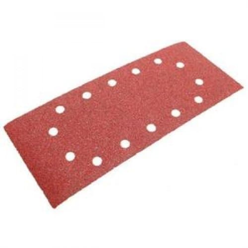 Image of KWB 49818708 1/2 Orbital Sanding Sheets (Punched) - 115 mm x 280 mm x 80 Grit (Pack of 10), Set of 10 Pieces