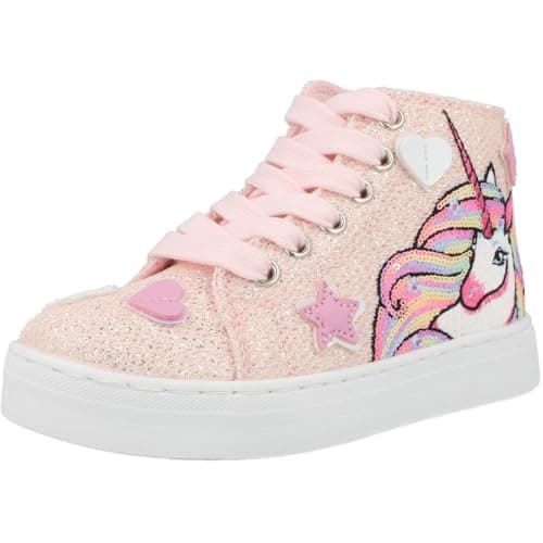 Image of Lelli Kelly Pink Girls Vttoria Rosa Ankle Boots LK4722 (RO01) (Rosa Pink, UK Footwear Size System, Little Kid, Numeric, Medium, 1)