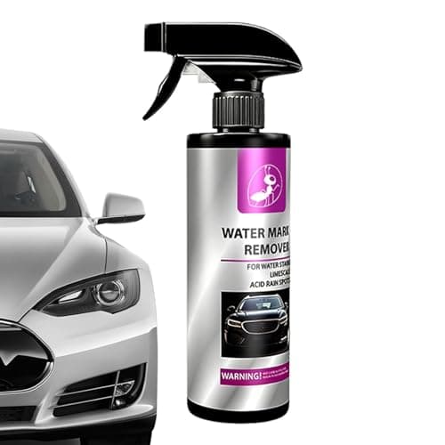 Image of Water Stain Remover for Car | Stain Cleaner Spray for Vehicle,Instant Water Spot Removal | for SUV Sedan Glass Automotive Windshield Mirror Painting Garage Home Workshop