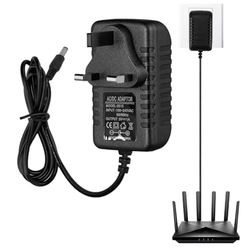 Image of AC to DC 5V 1A Power Supply,1 PCS 5.5mm X 2.1mm -1A 5V Power Supply Plug,5 V Dc Power Supply Ac Adapter 100-240V 50 60hz to DC 5 V 1 A 5W,Power Adapter for LED Router Speakers Strips Security Cameras