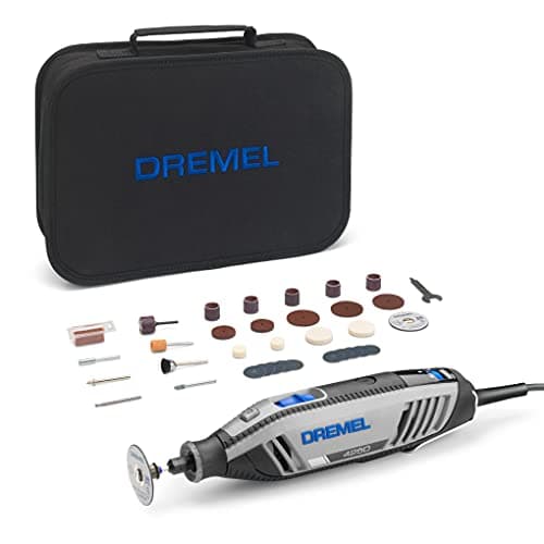 Image of Dremel 4250 Rotary Tool 175 W, Multitool Kit with 35 Accessories, 175W Motor with Electronic Feedback, Variable Speed 5.000-35.000 RPM