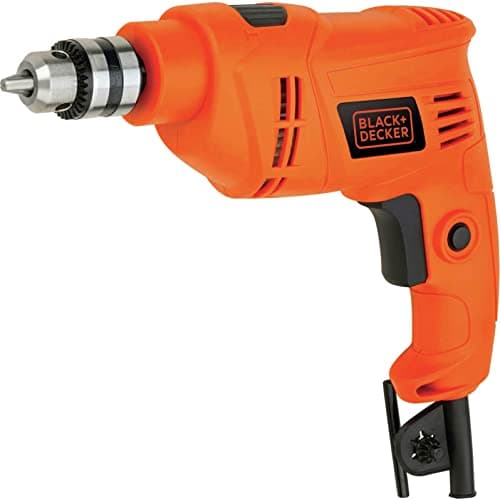 Image of BLACK+DECKER 450 W Hammer Drill Power Tool, BEH201-GB