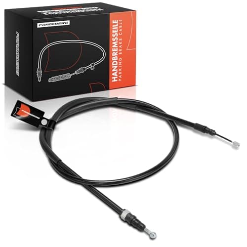Image of Frankberg Handbrake Cable Parking Brake Rear Right Compatible with Talento 296 NV300 X82 Vivaro B X82 Vivaro X82 Trafic III JG FG EG Replace# 6000617625