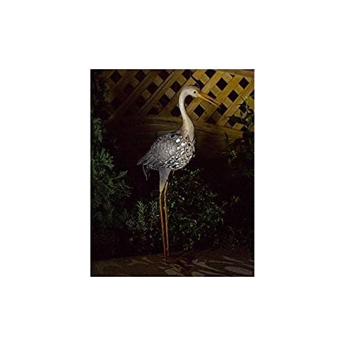 Image of Silhouette Heron Light Garden Sculpture (Solar) by Smart Garden