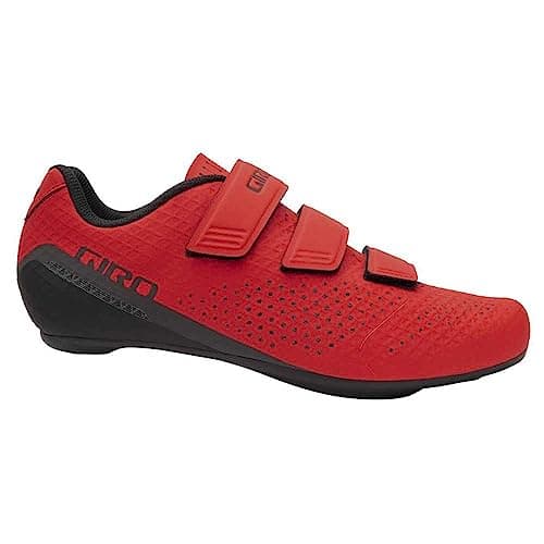 Image of Giro - Stylus Footwear - Adult Men's - road cycling shoes, cycling footwear, bike shoes, road bike shoes, Bright Red , 42