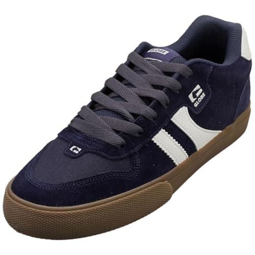 Image of Globe Encore 2 Mens Skate Trainers in Blue White - 8 UK