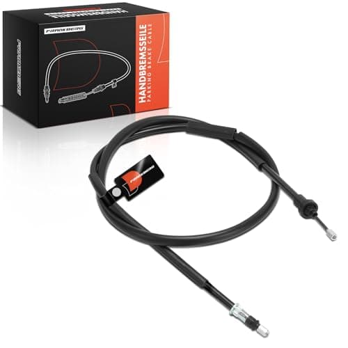 Image of Frankberg Handbrake Cable Parking Brake Rear Right Disc brake Compatible with Clio III BR0/1 CR0/1 SB SR Clio III Grandtour KR0/1 Modus/Grand Modus F/JP0 Replace# 8200270181