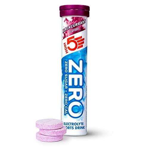 Image of HIGH5 ZERO Electrolyte Tablet - Hydration Tablets Enhanced with Vitamin C - 0 Calories & Sugar Free - Boost Hydration, Performance & Wellness - Blackcurrant, 20 Tablets (20x, Pack of 1)