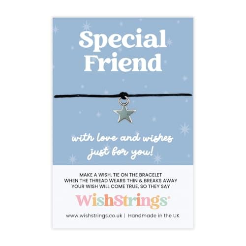 Image of WishStrings Special Friend Wish Bracelet – Friendship Gift for Best Friend, Thoughtful Keepsake Bracelet