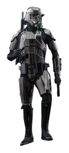 Image of Hot Toys Star Wars 1/6 Death Trooper Black Chrome 32 cm