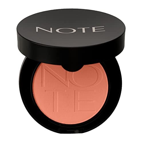 Image of NOTE COSMETIQUE - Luminous Silk Compact Blusher | Illuminating Powder Cheek Blush | Natural Glow and Long-Lasting Finish Blush (04 Soft Peach)