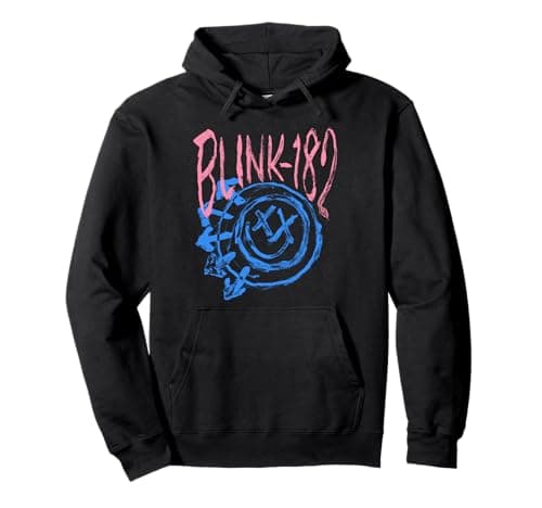 Image of Official Blink-182 Smiley Pullover Hoodie