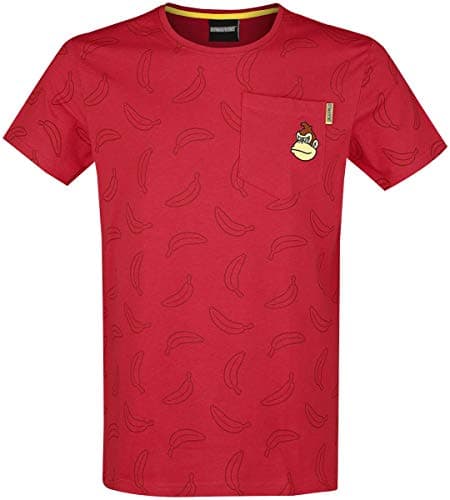 Image of Nintendo - Donkey Kong AOP Men's T-Shirt (s) Red