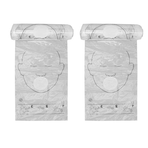 Image of 2 Roll First Responder CPR Barrier Cardiopulmonary Resuscitation Barrier Disposable Face Shield for Emergency Use,CPR Trainer