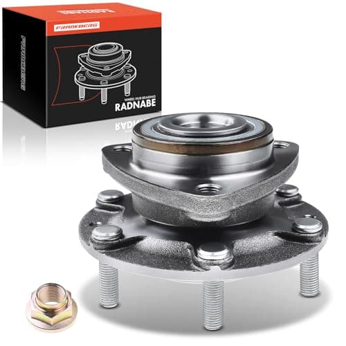 Image of Frankberg 1x Wheel Bearing Hub Wheel Hub Front Axle Compatible with Carnival/Grand Carnival III VQ 2.2L-2.9L 2006-2014 Replace# 517504D000