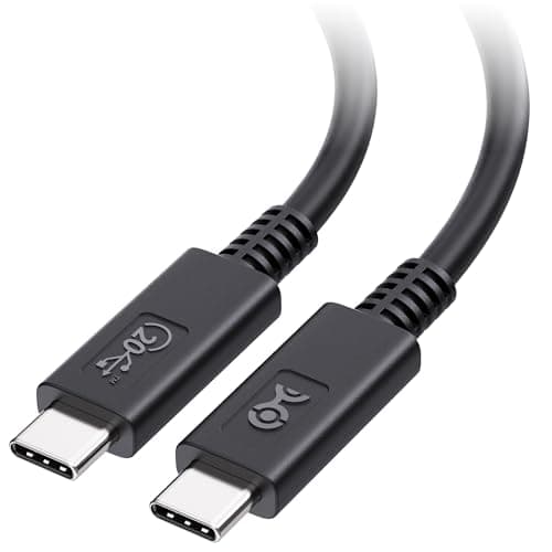 Image of [USB-IF Certified] Cable Matters USB4 Cable 1.8 m with 20Gbps Data, 8K Video Support, and 100W Charging, Compatible with Thunderbolt 4 Thunderbolt 3, iPhone 15, MacBook, DELL XPS, Surface Pro and More