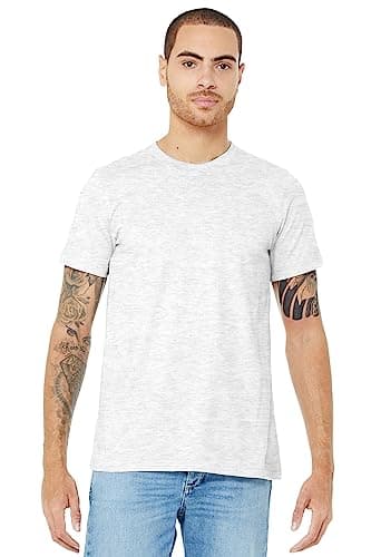 Image of Product of Brand Bella + Canvas Unisex Jersey Short-Sleeve T-Shirt - ASH - XS - (Instant Savings of 5% & More)