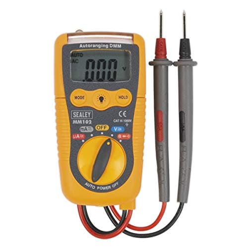 Image of Sealey Mm102 Professional Auto-Ranging Digital Multimeter