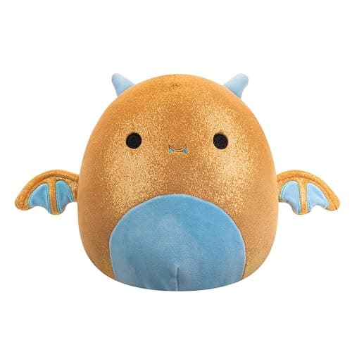 Image of Squishmallows Original Adopt Me! 8-Inch Golden Dragon Plush - Little Ultrasoft Official Jazwares Plush