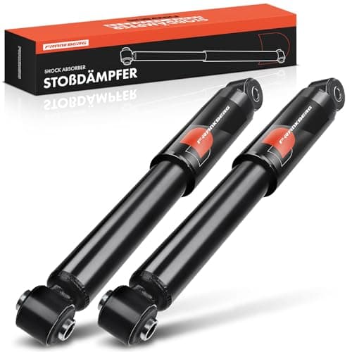Image of Frankberg 2x Shock Absorber Strut Rear Left Right 365mm Gas pressure Compatible with 500 312 500C/595C/695C 500 C 312 Replace# 313992,343488
