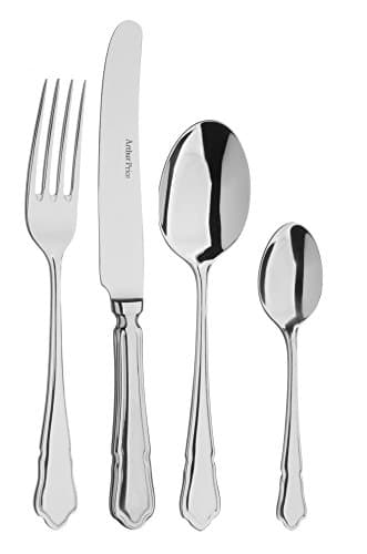 Image of Arthur Price Every Day 24-Piece Dubarry 6-Person Box Set, Stainless Steel, Silver, 34 x 31 x 5 cm