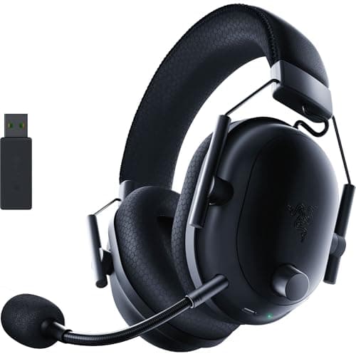 Image of Razer BlackShark V2 Pro (2023) for PC - Premium Wireless E-Sports Headset (HyperClear Super Wideband Mic, TriForce Titanium 50 mm Driver, Bluetooth, Up to 70hrs Battery) Black