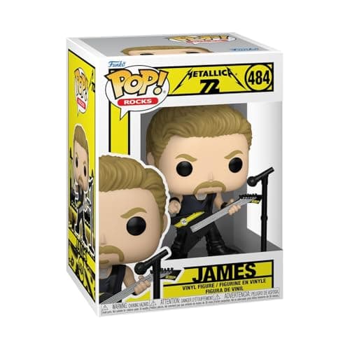 Image of Funko POP! Rocks: Metallica - James - 72 Seasons - Collectable Vinyl Figure - Gift Idea - Official Merchandise - Toys For Kids & Adults - Model Figure for Collectors and Display