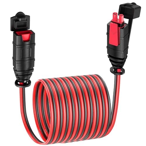 Image of KarlKers GC004 X-Connect Extension Cable Accessory for NOCO Genius Smart Battery Chargers, Battery Charger Cable Automotive Wires Harness (10FT)