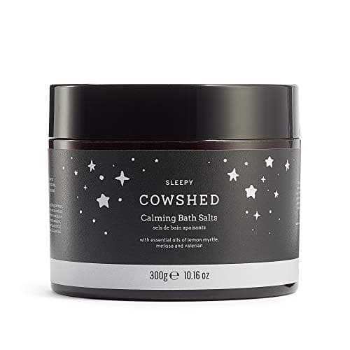 Image of Cowshed Sleep Calming Bath Salts - 300g - Relaxing Sleep Bath Salts | Bath Sea Salt with Lavender Essential Oils of Melissa and Lemon Myrtle | Himalayan Salts for Women - Magnesium Bath Salt