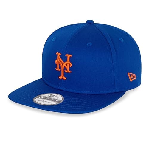 Image of New Era New York Mets MLB Essentials Blue 9Fifty Snapback Cap - S-M (6 3/8-7 1/4)