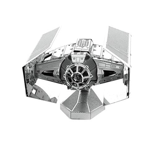 Image of Metal Earth Star Wars Darth Vader's TIE Advanced X1 3D Metal Model Kit Fascinations