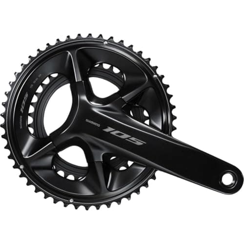 Image of SHIMANO 105 FC-R7100 Crankset 175mm 12-Speed 50/34t 110 Asymmetric BCD