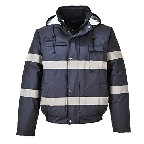 Image of Portwest Iona Lite Bomber Jacket, Color: Navy, Size: XL, S434NARXL
