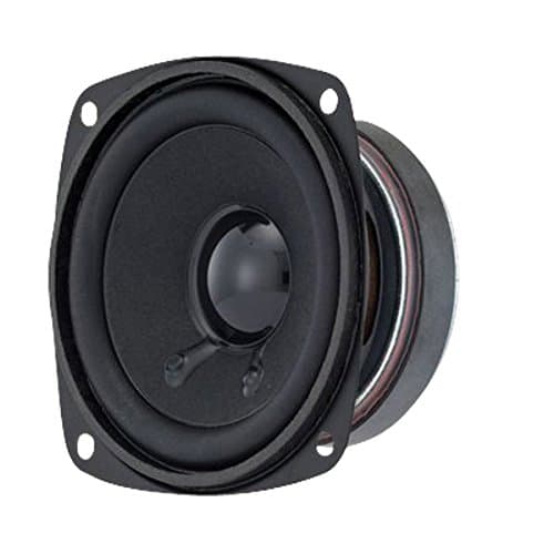 Image of Visaton VS-FRS8/8 - loudspeakers (Black, In-wall/On-wall/In-ceiling speakers, 100 - 20000 Hz, 93 x 93 x 40 mm, GRILLE FRS 8 GRILLE 8 ES)