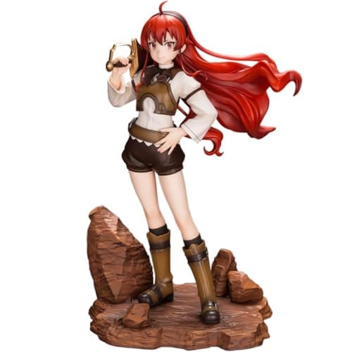Image of Xinchangda Eris Greyrat Figure Anime Mushoku Tensei: Jobless Reincarnation Action Figures 22cm Standing Position Figurine Model Desktop Collections