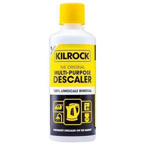 Image of Kilrock Big K Multi-Purpose Descaler 400ml (5 Doses) - Limescale Descaling for Kettles, Shower Heads & Coffee Machines - Biodegradable and Phosphate Free - 100% Limecale Removal