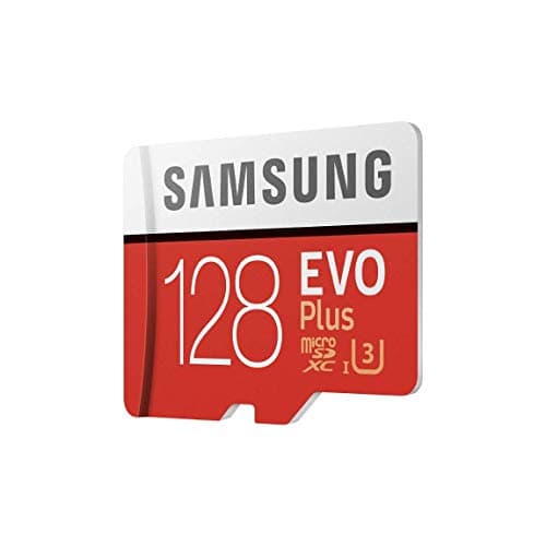 Image of Samsung EVO Plus 128 GB microSDXC UHS-I U3 Memory Card with Adapter