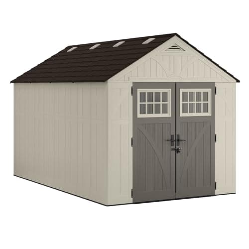 Image of Rowlinson Suncast Tremont Shed 8x13 with Assembly