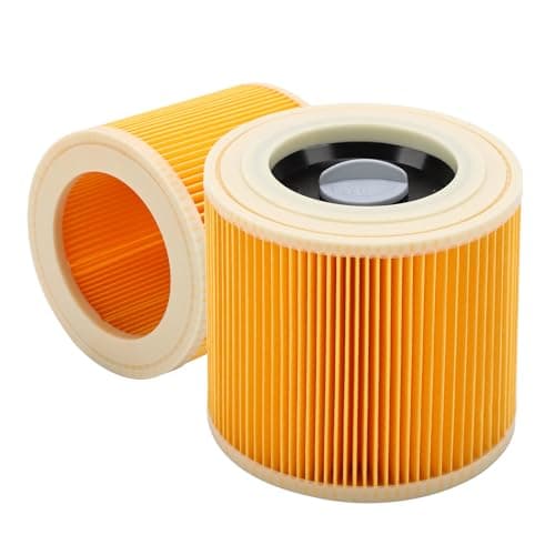 Image of Karcher hoover|karcher wet and dry vacuum cleaner|karcher wd2 filter||vacuum filter SE 4001 SE 4002 Wet & Dry Hoover Vacuum Cleaner Part NO.KAR64145520(2PCS)